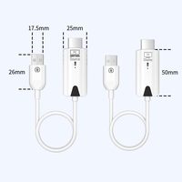 1080P 30M draadloze video-audiozender-ontvanger-extender voor tv-box, monitor, projector, pc. Gemaakt in China.