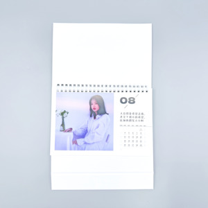 Calendario da tavolo inglese di <span class=keywords><strong>365</strong></span> giorno personalizzato creativo e squisito decorazioni Desktop realizzate con carta e cartone Offset - Product Image 5