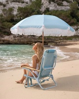Chaise de plage portative de chaise de plage pliante de Offre Spéciale avec l'utilisation extérieure en bois de main courante
