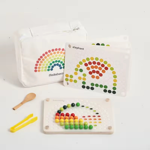 Versión Rainbow <span class=keywords><strong>Ball</strong></span> Jigsaw <span class=keywords><strong>Puzzle</strong></span> Divertido Educativo Unisex <span class=keywords><strong>Puzzle</strong></span> Múltiples Estilos Formas Enseñanza Rompecabezas de madera - Product Image 2