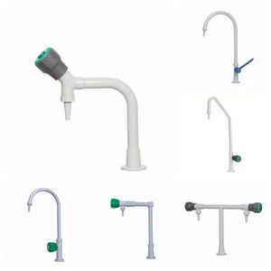 معدات منضدة التجارب المخبرية - ملحق مختبر حديث، صنبور مختبر ثلاثي المنافذ - Product Image 1