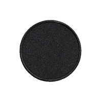 Patchs thermocollants vierges en tissu tissé pour sublimation, broderie et impression sur casquettes