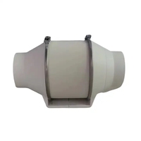 125mm Restaurant salle de bain extracteur d'air échappement EC conduit ventilateur silencieux ventilation en ligne Booster monté ventilateur