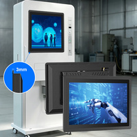 PC industriel embarqué RCOMPT avec écran tactile capacitif 21,5 pouces, moniteur marin, Windows 11/Linux, indice de protection IP67, processeur Intel de 4e génération, 8 Go-64 Go