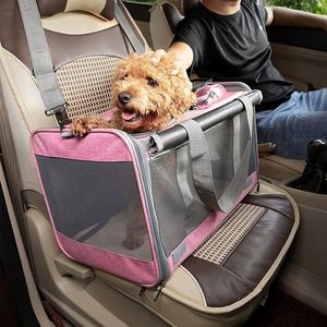 Airline Approved Soft-Sided Breathable Pet Travel Tote <b>Small</b> <b>Dog</b> Cat <b>Carrier</b> <b>Bag</b> With Shoulder Strap and Sleeping Pad - Product Image 2