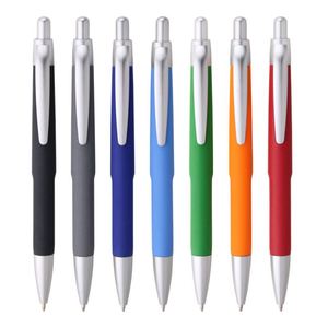 Stylo publicitaire en plastique pour exposition professionnelle, impression de logo d'entreprise, stylo d'hôtel, stylo publicitaire en spray - Product Image 1
