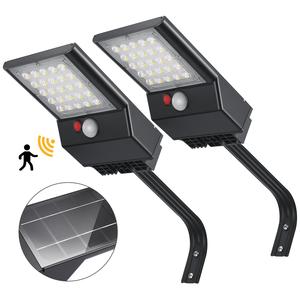 Farola Solar LED con Sensor de movimiento, farola con batería integrada, impermeable, IP65, 40W, 80W, 150W, para exteriores - Product Image 1
