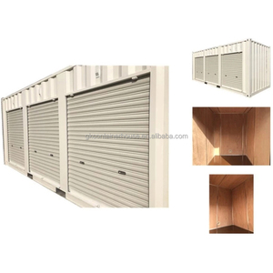 Modular Multi-Door Self Storage Container 20ft 40ft Weatherproof Steel Unit for Outdoor <b>Warehousing</b> - Product Image 6