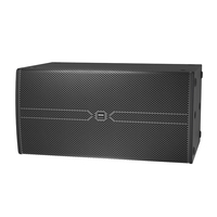 Système de sonorisation professionnel DEKEN Club 218B Performance Stage, double caisson de basses de 18 pouces, puissant, pour concerts, système de sonorisation haut de gamme 2 voies, caisson de basses DJ