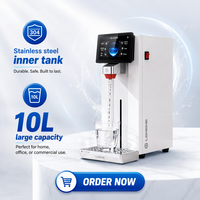 Machine à eau chaude à remplissage automatique 10L pour les bars, les hôtels, les restaurants, les magasins de boissons, avec contrôle de la température et distribution d'eau