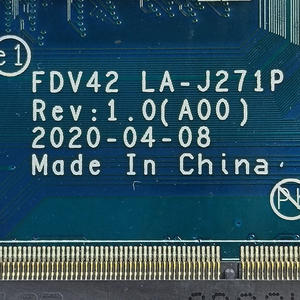 Материнская плата для ноутбука Dell Latitude 5411 I5-10300H I5-10400H I7-10850H LA-J271P CN-04FW87 03NGP6 04FW87 - Product Image 4