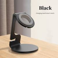 Soporte Magnético Portátil para Cargador de Reloj, Multiusos, Ahorra Espacio, Almacenamiento de Cables, para Escritorio, Mesita de Noche, Carga Inalámbrica para Teléfono Móvil