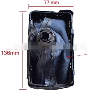 Cubierta de <span class=keywords><strong>maletero</strong></span> de perilla de cambio de marchas automática cromada de cuero de coche para <span class=keywords><strong>Audi</strong></span> A3 A5 A4L <span class=keywords><strong>Q5</strong></span> B8 B8PA B9 2009 2010 2011 2012 2013 2014 2015 2016 - Product Image 6