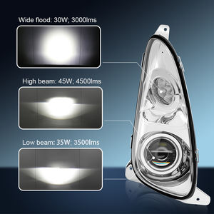 Faros Delanteros LED Multifunción con Certificación Emark ECE para <span class=keywords><strong>Ford</strong></span> New Holland 84156844, Faro LED de 75W - Product Image 3