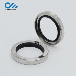 Retén de aceite de PTFE con carcasa de acero inoxidable SS304, 52*62*7, 52x65x8, 53*75*10, 54x90x10, piezas de reparación de sellos rotativos para compresores de aire - Product Image 4