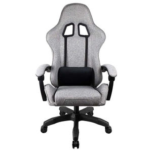 Chaise de jeu inclinable avec barre lumineuse LED RGB au design moderne, en tissu, vente en gros d'usine, échantillon gratuit pour les joueurs - Product Image 3