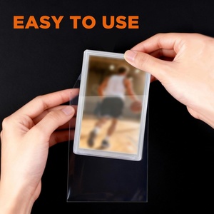 Wholesale High Clear <b>Card</b> <b>Holders</b> Durable Hard Plastic Sleeves for Graded Collectible Sports <b>Cards</b> - Product Image 2