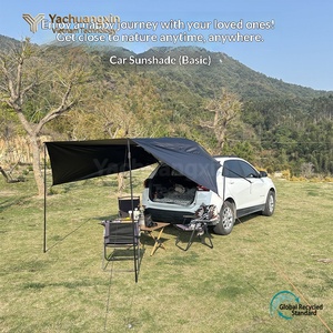 Outdoor Camper Side Black Rubber <b>Canopy</b> 2m x 3m 210D Oxford Fabric UV50+ Waterproof PU8000mm Sun Protection - Product Image 6