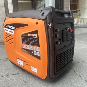 Générateur à essence à inverseur 4 temps refroidi par air 206cc 5500W Démarrage à distance Léger 110V/220V Générateur à essence 100% fil de cuivre - Product Image 2