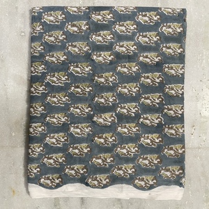 Tela de Algodón Peinado Lisa No Tejida Más Vendida, Cortinas Ligeras Ecológicas, Confección de Vestidos, Flores Hechas a Mano en India para Niños - Product Image 1