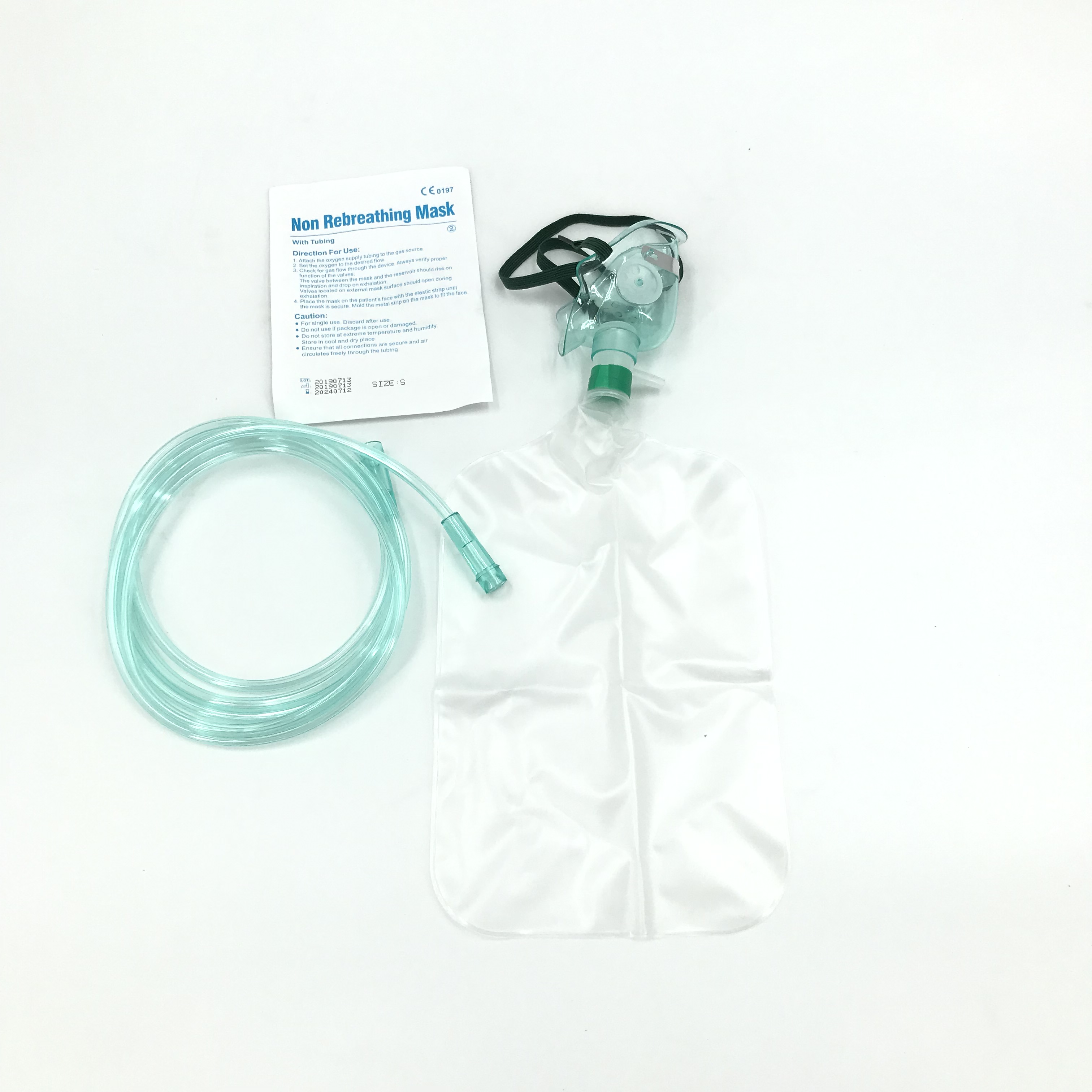 cheap price with high quality Oxygen mask with Reservoir bag for medical department