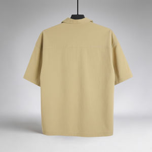 Chemise décontractée pour homme de haute qualité, tissu personnalisé, coupe ajustée, marque privée disponible, vente en gros - Product Image 6