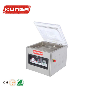 Machines d'emballage <span class=keywords><strong>sous</strong></span> <span class=keywords><strong>vide</strong></span> verticales professionnelles semi-automatiques à chambre unique KUNBA DZ-400/ZT pour la viande - Product Image 1