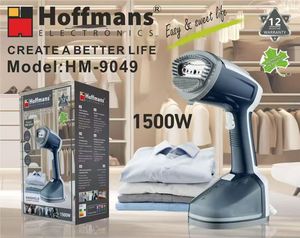 Défroisseur Vapeur Portable Hoffmans 300ml avec Grand Réservoir d'Eau, 1500W, Semelle en Acier Inoxydable, Idéal pour <span class=keywords><strong>Voyage</strong></span> et Usage Domestique - Product Image 2