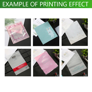 Bolsa de Plástico con Cierre Zip Lock, Ecológica, con Anillo de Tracción, Reutilizable, de PE Esmerilado, <span class=keywords><strong>para</strong></span> Empacar <span class=keywords><strong>Ropa</strong></span>, Venta al Por Mayor de Fábrica - Product Image 4