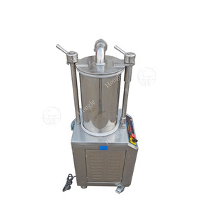 Máquina <span class=keywords><strong>Churrera</strong></span> Automática de Alta Calidad, Embutidora de Salchichas con Torcedor, Máquina Hidráulica de 35L para Hacer Salchichas, Extrusora de Carne - Product Image 6