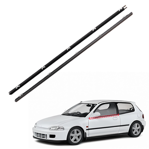 Moldura de Burlete Exterior para Puerta y Ventana para Honda <span class=keywords><strong>Civic</strong></span> 1992-1995 2 Puertas EG6 EG4, Reemplazo 72450-SR3-003 - Product Image 1
