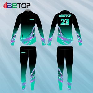 La mejor flexibilidad de Cheer Warm up Costume Cheer Chaquetas y pantalones Leggings cómodos para venta al por mayor - Product Image 5
