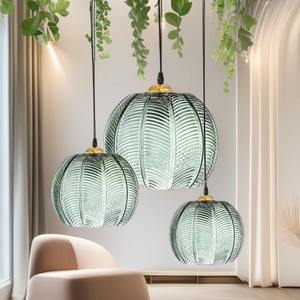 Lustre LED écologique moderne et créatif à motif de feuille verte pour les petits espaces dans <span class=keywords><strong>la</strong></span> chambre à coucher, le <span class=keywords><strong>restaurant</strong></span>, le bar, l'hôtel ou <span class=keywords><strong>la</strong></span> maison - Product Image 2