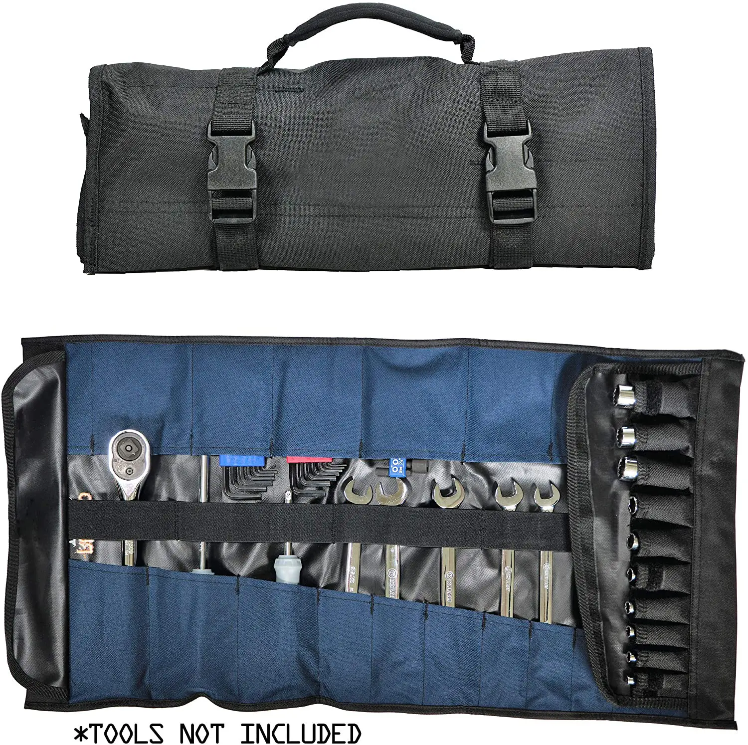 Fácil transporte bolsa organizador bolsa kit de herramienta de bolsas