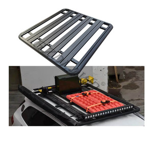 Kit de Montaje de Portaequipajes Resistente GZDL4WD, Plataforma de Techo 4X4, Portaequipajes Plano Multifuncional de Aleación de Aluminio, Capacidad de Carga de +100 kg - Product Image 3