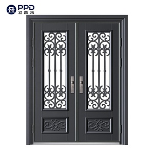 <span class=keywords><strong>Puerta</strong></span> de Hierro Resistente a la Oxidación, Moderna y Ecológica para <span class=keywords><strong>Entrada</strong></span> Exterior de Viviendas Residenciales, Descuento por Compra al por Mayor - Product Image 4