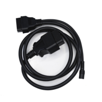Cable de Extensión OBD2 de 16 Pines Macho a Hembra J1962, Cable de Diagnóstico OBDII para Escáner Nanhua Tengchang Huayan, Estación de Inspección