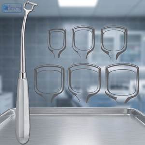 Cureta Adenoidal Beckmann, Instrumento Quirúrgico Manual Clase I con Certificación CE para Cirugía Ginecológica - Product Image 5
