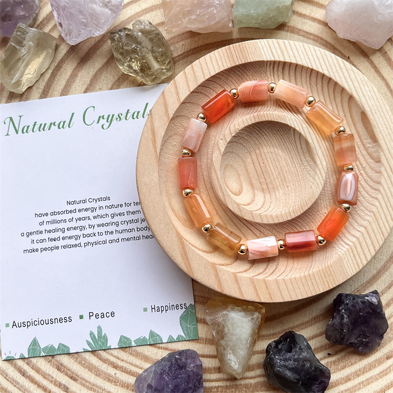 Agate orange du Golfe Persique