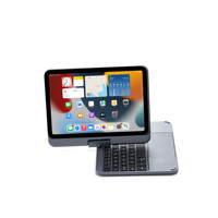 Folio Tablet Rotasi 360 Derajat dengan Daya Hisap Magnetik dan Touchpad, Cocok untuk iPad Mini6 8.3 Inci