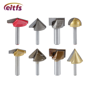 Eitfs Endmill cortador de carburo <span class=keywords><strong>keso</strong></span> HRC 45 grados de acero de tungsteno 4 flauta fresas de extremo cuadrado rueda de diamante fresa plana End Mill - Product Image 4