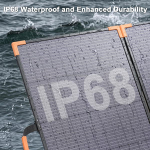 Panel Solar Portátil Bifacial Monocristalino de 400W de Alta Eficiencia, Certificado TUV, Tipo N, IP68, Resistente al Agua, Plegable - Product Image 3