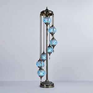 <span class=keywords><strong>Lampada</strong></span> da terra a mosaico fatta a mano in stile turco - Product Image 3