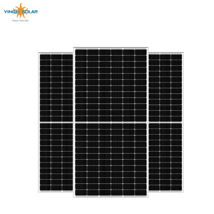 Pannello solare yingli 450 w 430w 440w pannelli fotovoltaici mono 450 watt mezzo taglio 144 pezzi