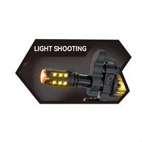 Jouet pistolet électrique HT avec sons et lumières Jouets lumineux vibrants en plastique pour garçons