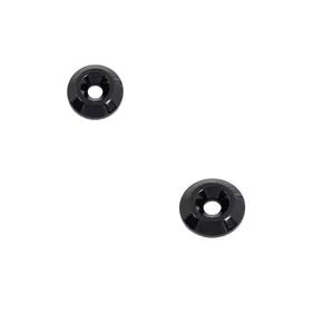 customized Black Aluminum Countersunk Washer 10pcs 8mm M8 33mm O.D