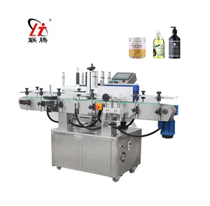 LT-220 Automatische Verticale Etikettering Machine Voor Enkele Side Label Van Ronde Fles Plastic Fles En Glazen Fles