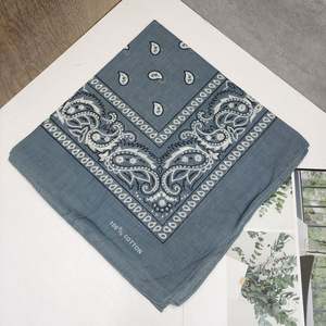 Bandanas de <span class=keywords><strong>cowboy</strong></span> à motifs, foulard en coton imprimé cachemire, masque facial unisexe, bandeau pour le cyclisme, la randonnée et les festivals - Product Image 1