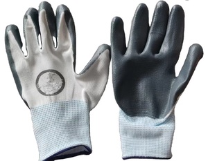 Guantes <span class=keywords><strong>de</strong></span> <span class=keywords><strong>Trabajo</strong></span> <span class=keywords><strong>de</strong></span> Seguridad Recubiertos <span class=keywords><strong>de</strong></span> Nitrilo <span class=keywords><strong>de</strong></span> 32g, Guantes Económicos <span class=keywords><strong>de</strong></span> Poliéster Blanco con Palma Recubierta <span class=keywords><strong>de</strong></span> Nitrilo Negro para <span class=keywords><strong>Trabajo</strong></span> <span class=keywords><strong>de</strong></span> Construcción - Product Image 2