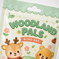 Sachets personnalisés Tianming avec logo imprimé, en BOPP/VMPET/S-PE, résistants à l'humidité, pour l'emballage alimentaire des enfants (snacks, bonbons, chocolat)